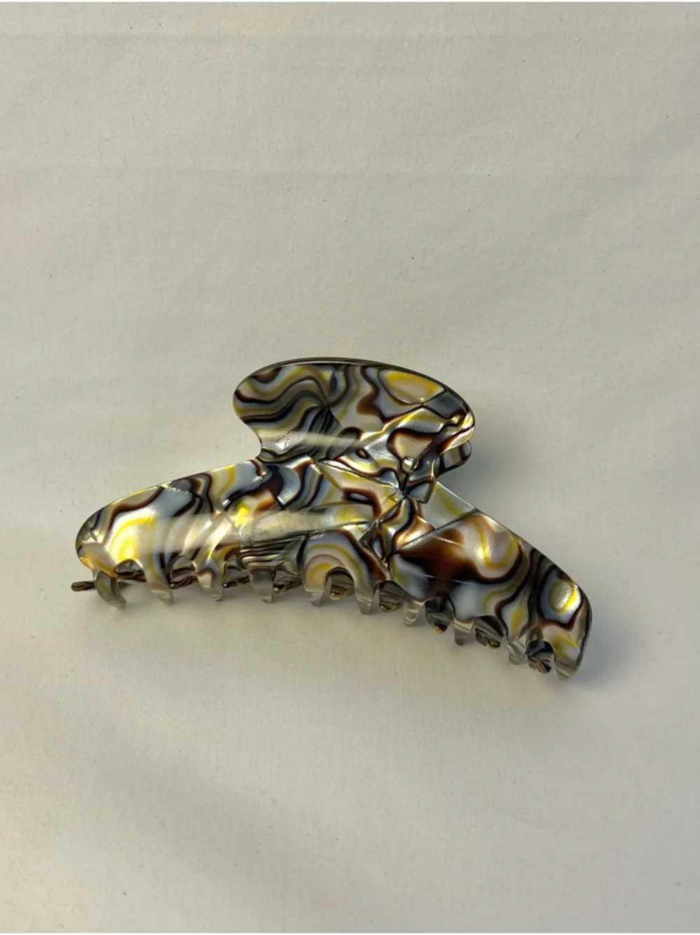 France Onyx Jaw Claw Hair Clip Camila Paris Small Medium Large